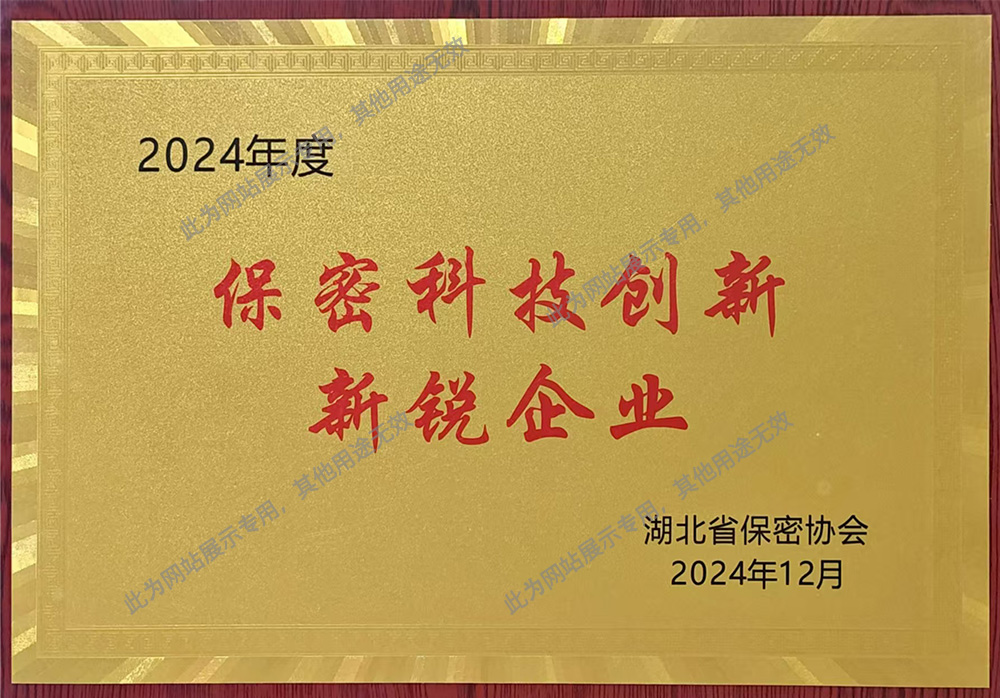 保密科技創(chuàng)新新銳企業(yè)
